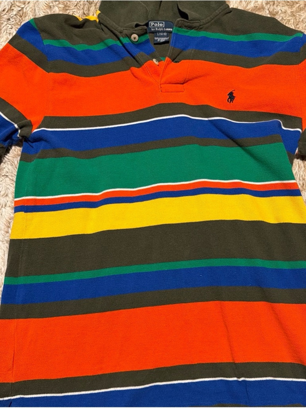 U.S. Polo Assn. Multicolor Striped Polo Shirt
